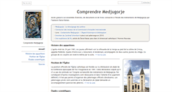 Desktop Screenshot of comprendre-medjugorje.info